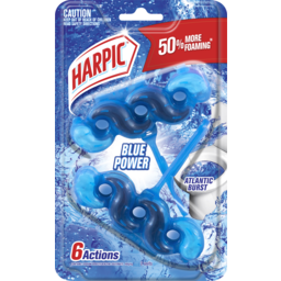 Photo of Harpic Toilet Block Blue Power Cleaner Blue Water 2 Pack