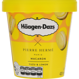 Photo of Haagen-Dazs Häagen-Dazs X Pierre Hermé Paris Ice Cream Macaron Yuzu & Lemon 420ml 420ml