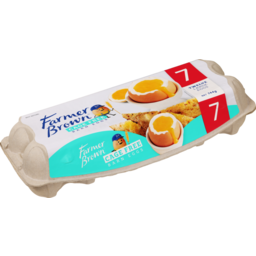 Photo of Farmer Brown Eggs Cage Free Barn Grade 7 12 Pack