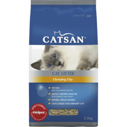Photo of Catsan Clay Clumping Cat Litter 3.5kg
