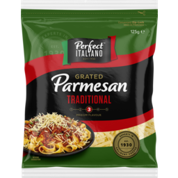 Photo of Perfect Italiano Shredded Parmesan Cheese 125g