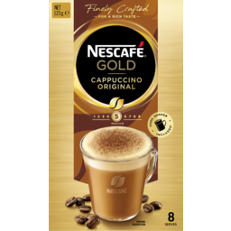 Photo of Nescafe Gold Cappuccino Original 8 Pack 123g