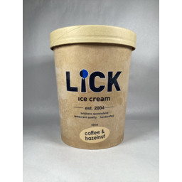 Photo of Lick Ice Cream Coffee Hazelnut 920ml