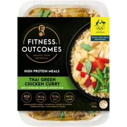 Photo of Fitness Outcomes Thai Green Chicken Curry