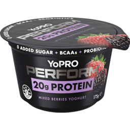 Photo of Danone Yopro Perform High Protein Mixed Berries Yoghurt 175gm