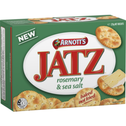 Photo of Arnott's Jatz Crackers Rosemary & Sea Salt 225g