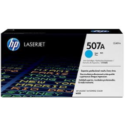 Photo of HP LaserJet Printer Toner Cartridge, Cyan, High Capacity 507A