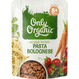 Photo of Only Organic Bolognese Pasta 8+ Months Baby Food 170g