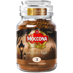 Photo of Moccona French Style Smooth & Rounded Instant Coffee 200g
