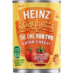Photo of Heinz The One For Two Extra Cheesy Spaghetti