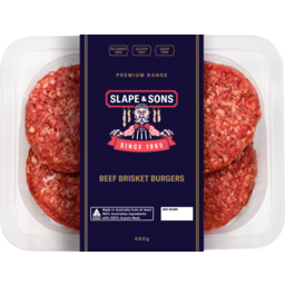 Photo of Slape & Sons Grass Fed Beef Brisket Burgers