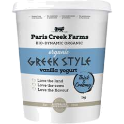 Photo of Paris Creek Greek Yoghurt Vanilla
