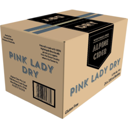 Photo of Alpine Cider Pink Lady Dry Bottle 24x330ml