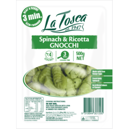 Photo of La Tosca Spinach & Ricotta Gnocchi 500gm