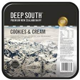 Photo of Deep South Ice Cream Cookies & Cream 2L