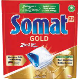 Photo of Somat Gold Auto Dishwashing Caps 25s