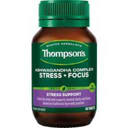 Photo of Thompsons Ashwagandha Stress & Focus 60 Pack