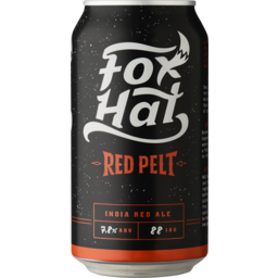 Photo of Fox Hat Red Pelt India Red Ale Cans
