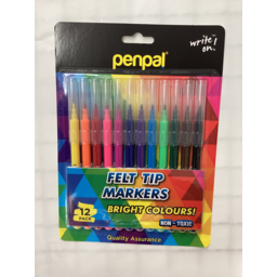 Photo of Penpal Felt Tip Pens 12pk