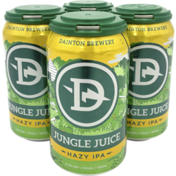 Photo of Dainton Beer Jungle Juice Hazy IPA 4pk