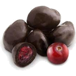 Photo of Cranberries - Dark Chocolate - Bulk