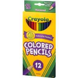 Photo of Crayola Colored Pencils Sharpened - 12 Ct 