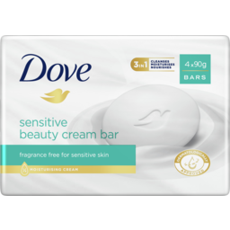 Photo of Dove Beauty Cream Bar Sensitive 4 X 90 G 