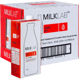 Photo of Milk Lab Almond Milk 8 X 1l