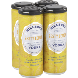 Photo of Billsons Vodka Zesty Lemon Can