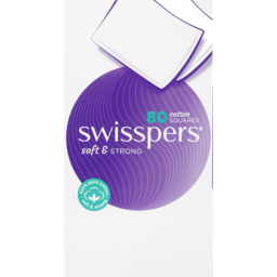 Photo of Swisspers Cotton Squares 80 Pack