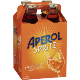 Photo of Aperol Spritz Ready To Serve 4x175ml 4.0x175ml