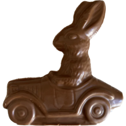 Photo of Monsieur Truffe Bunny in Car Milk 