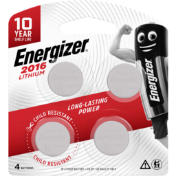 Photo of Energizer Lithium Battery 2016