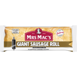 Photo of Mrs Mac's Giant Sausage Roll 175g 175g