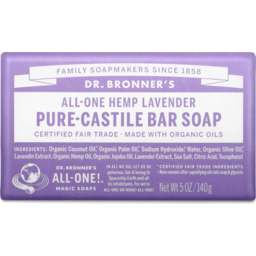 Photo of DR BRONNERS Lavender Pure Castile Bar Soap
