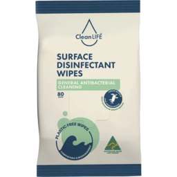 Photo of Cleanlife - Surface Disinfectant Wipes 80 Pack