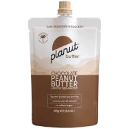 Photo of PLANUT Chocolate Peanut Butter Pouch 250g