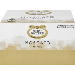 Photo of BROWN BROS MOSCATO 24*200ML 