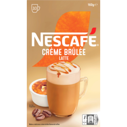 Photo of Nescafe Creme Brulee Latte Coffee Sachets 10 Pack 160g
