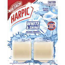 Photo of Harpic Toilet Block White & Shine 2 Pack 