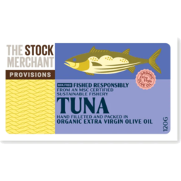 Photo of The Stock Merchant Tuna in Extra Virgin Olive Oil 120g