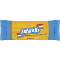 Photo of Zafarelli Spaghetti No 4 500g