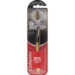 Photo of Colgate Slim Soft Advanced Charcoal Bristles Ultra Soft Toothbrush Single