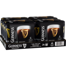 Photo of Guinness Draught Case 6 X 4 X 440ml Can Wrap 