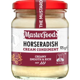 Photo of MasterFoods Horse Radish Cream 175gm