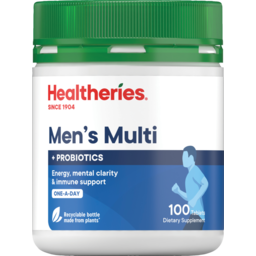 Photo of Healtheries Mens Multi Vitamin 100 Pack
