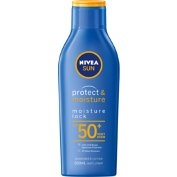 Photo of Nivea Sun Protect & Moisture Moisture Lock Spf50+ Sunscreen Lotion 200ml 200ml
