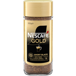 Photo of Nescafe Gold Short Black Instant Coffee