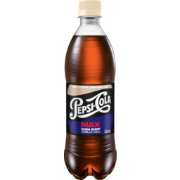 Photo of Pepsi Max Soda Shop Vanilla Soda 600ml Bottle