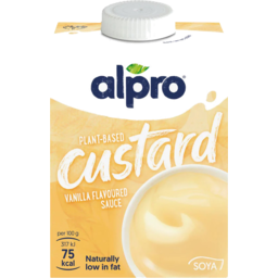 Photo of Alpro Custard Vanilla Flavoured Plant Based 525g